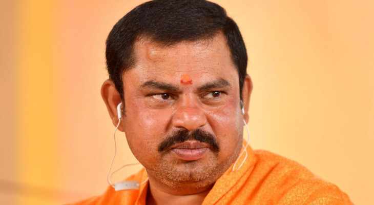 T Raja Bjp Hyderabad police arrest a man from Dubai for threatening in BJP MLA T ...